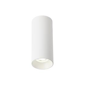 DL350308  Eos 10 Triac Dimmable, Tridonic 10W 758lm 4000K ,12°, White & White, Surface LED Spotlight, Push Fit Fast Connector, IP20, 5yrs Warranty